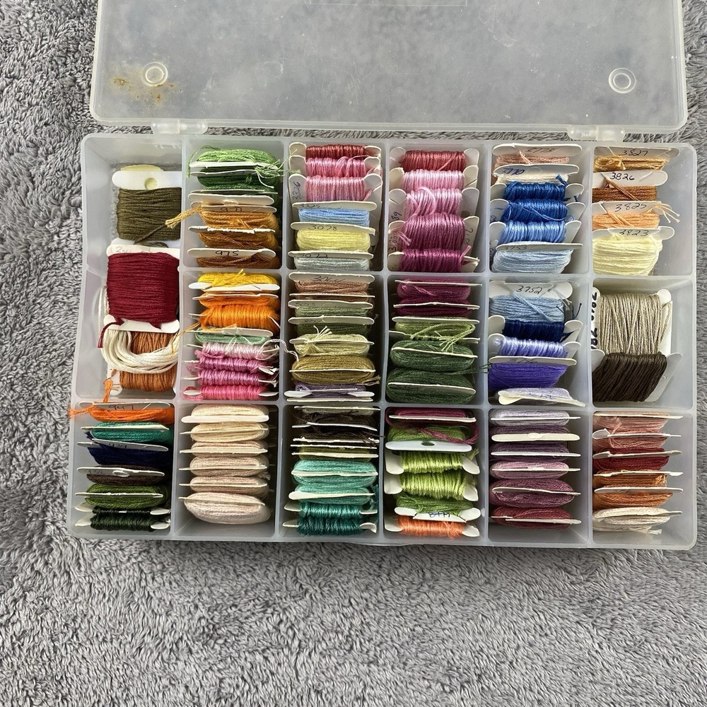 Lot of 90+ Spools of General Sewing Thread Assorted Colors